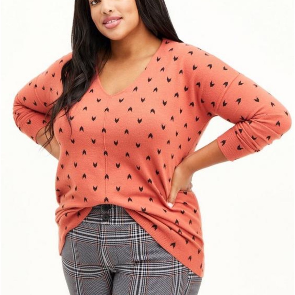 Torrid Pullover Drop Shoulder Sweater